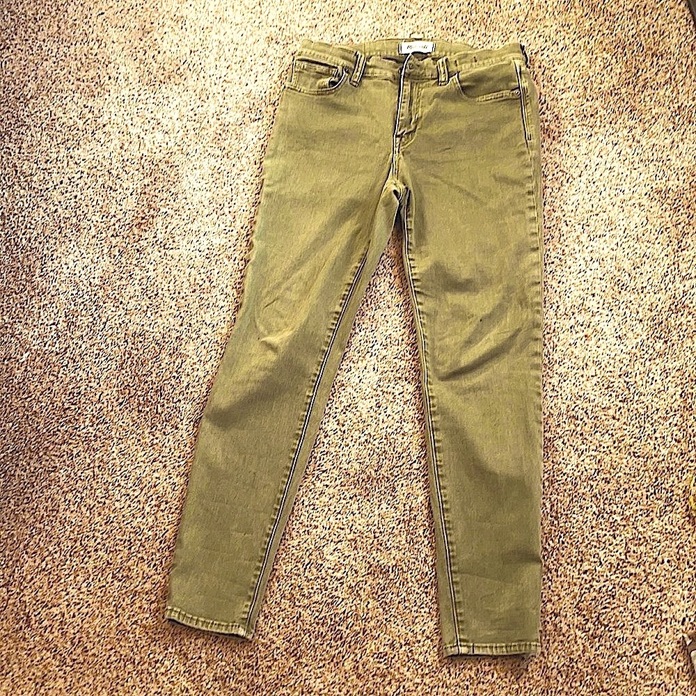 Madewell High rise skinny jeans